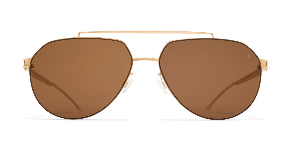 Image of Mykita ML13 332 Óculos de Sol Masculino Dourados BRLPT