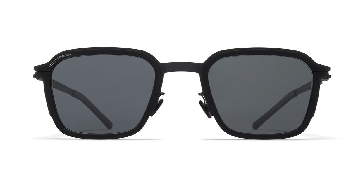 Mykita MR002 Polarized 383 51 Svarta Solglas&ouml;gon M&auml;n