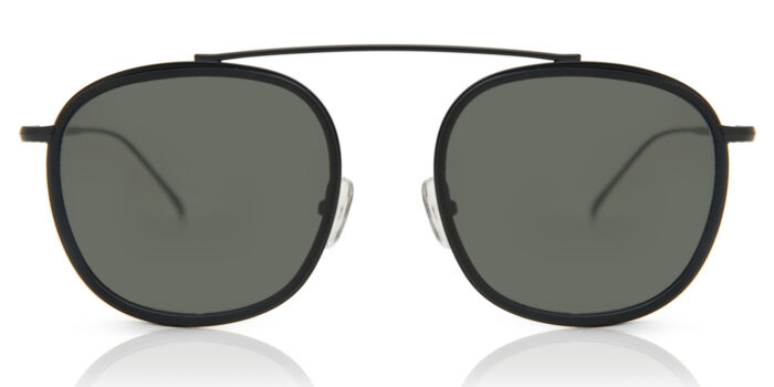 Illesteva Roma II ROM2-2SFM Round Black Sunglasses  display picture 1