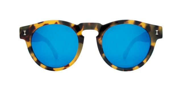 Illesteva Tortoise Sunglasses with Blue Lenses Milan Sunglasses | illesteva main image 3