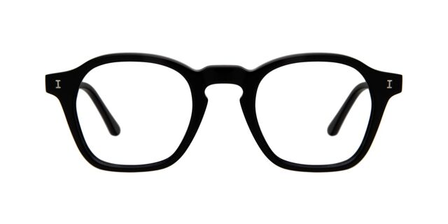 Illesteva Nash NSH1OP Oval Black Sunglasses | SmartBuyGlasses US display picture 1