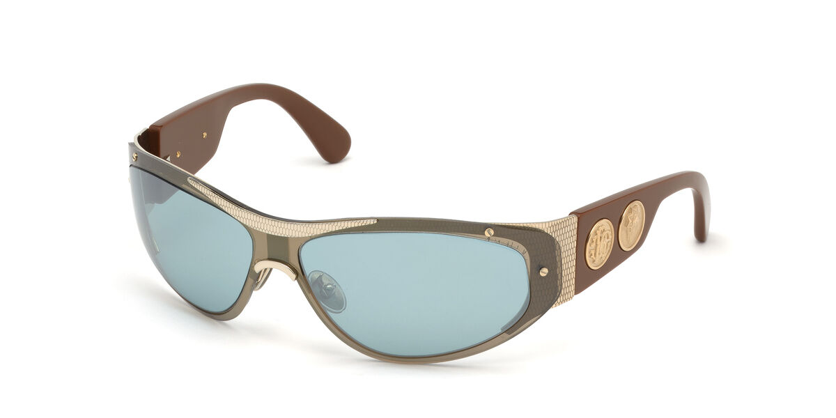 Authentic Roberto Cavalli CASOLE RC1033-16X Sunglasses Mirrored Blue*NEW* 63mm 