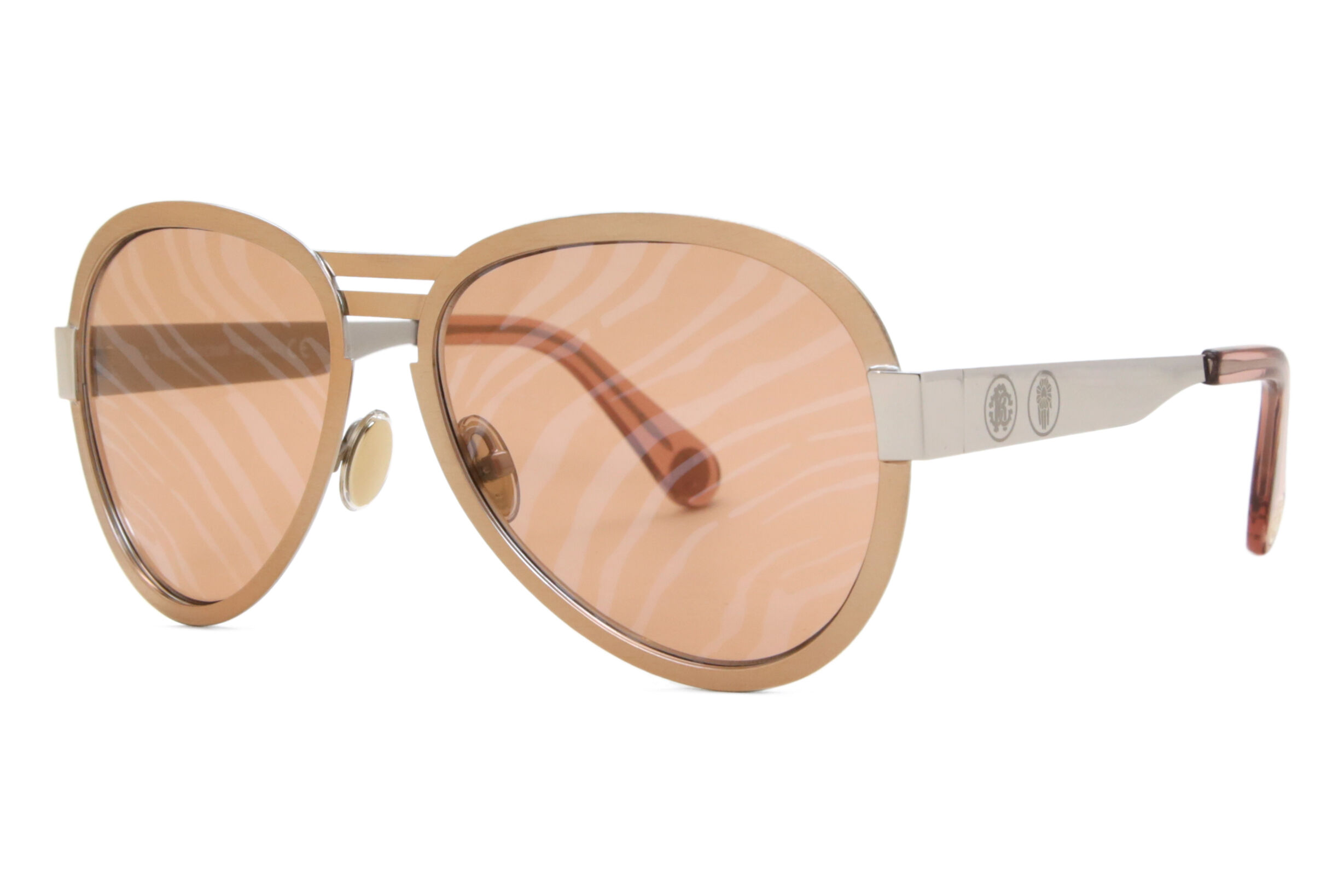 Roberto Cavalli Rose Gold Women Sunglasses