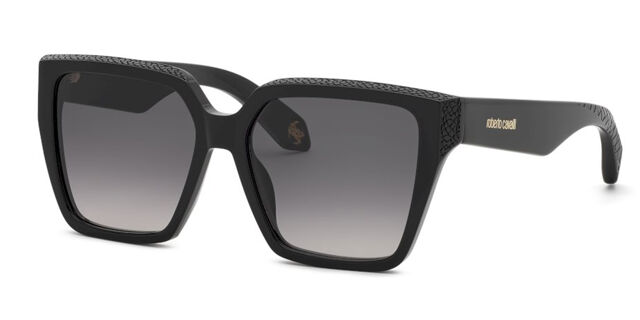Roberto Cavalli Elegant Black Sunglasses Sunglasses Roberto Cavalli in Black for Women | Roberto Cavalli® main image 3