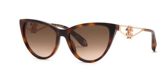 Roberto Cavalli SRC158M 9AJK Cat Eye Dark Brown Tortoise  display picture 2