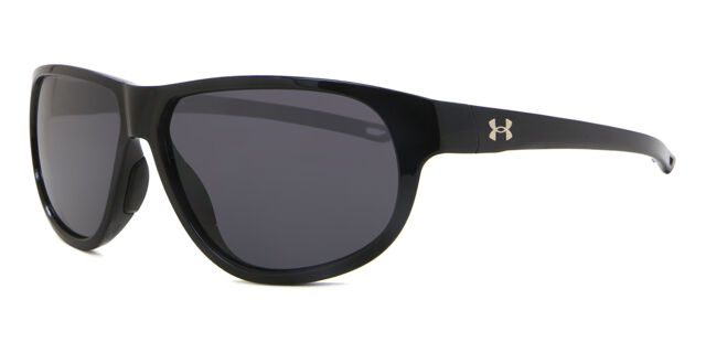 Under Armour UA INTENSITY 807/KA Wraparound Black Sunglasses  display picture 2