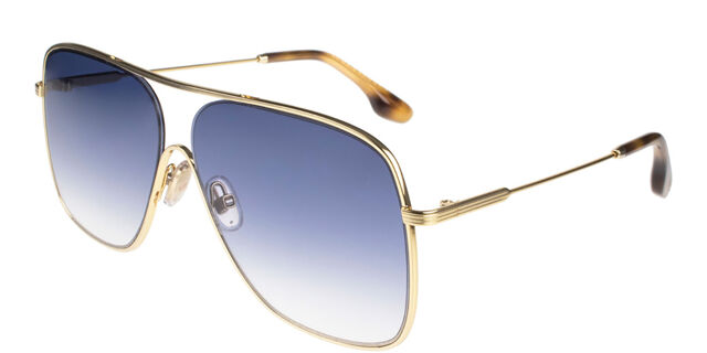 Victoria Beckham Aviator Sunglasses with blue gradient Lenses Aviator sunglasses Victoria Beckham Blue in Metal - 39276097 main image 2