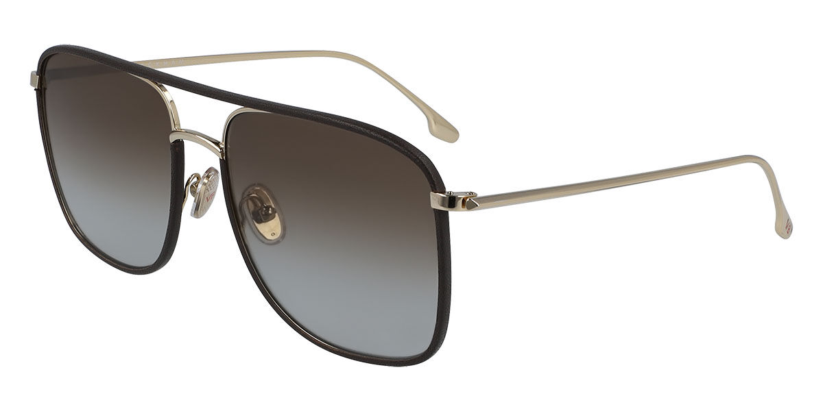 Victoria Beckham VB210SL 207 Sunglasses in Mocha Grey | SmartBuyGlasses USA