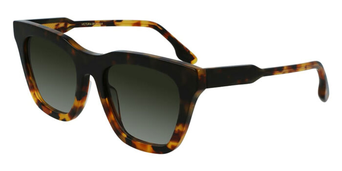 Victoria Beckham VB640S 039 Cat Eye Grey Red Brown  display picture 2