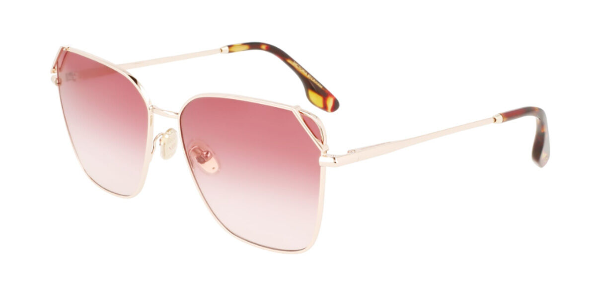 Victoria Beckham VB228S 770 Sunglasses Rose Gold | VisionDirect Australia