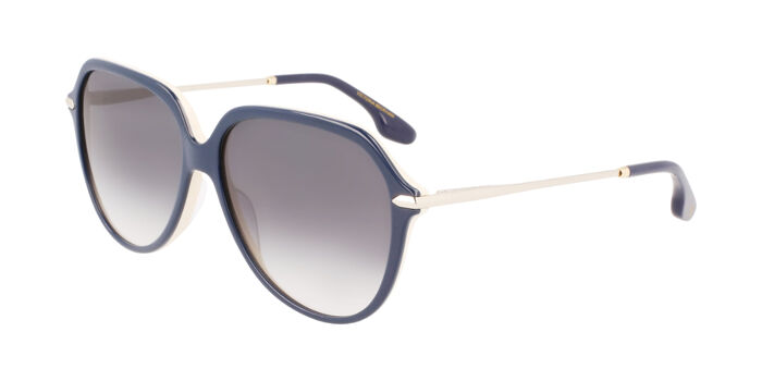 Victoria Beckham VB640S 039 Cat Eye Grey Red Brown  display picture 1