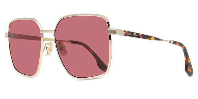 Victoria Beckham VB234S 712 Square Gold Sunglasses  display picture 1