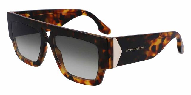 Victoria Beckham VB651S 232 Pilot Dark Tortoise Sunglasses  display picture 3