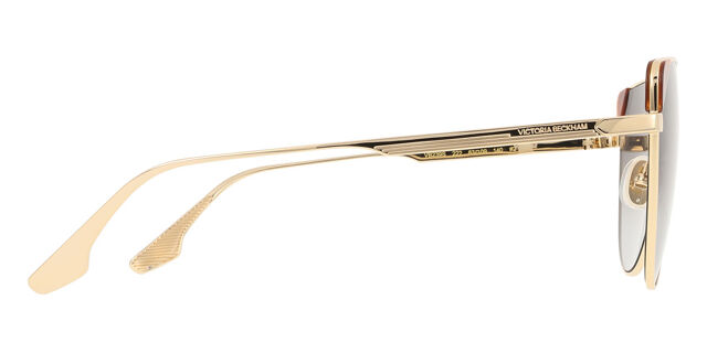 Victoria Beckham VB239S 222 Pilot Gold Sunglasses  display picture 1