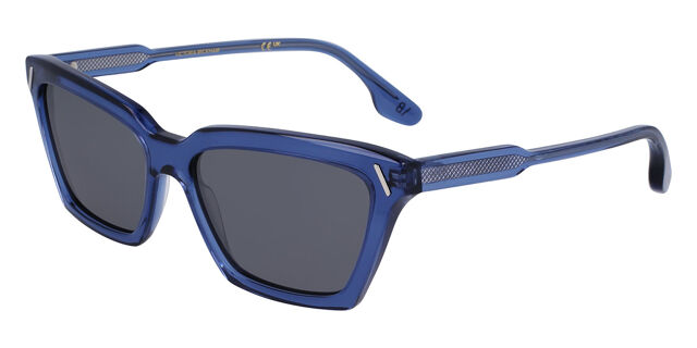 Victoria Beckham VB661S 414 Cat Eye Transparent Blue  display picture 1