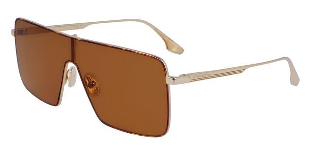 Victoria Beckham VB238S 723 Single Lens Gold Tortoise  display picture 3