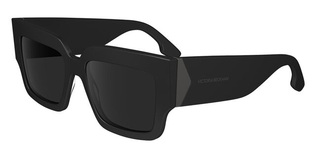 Victoria Beckham VB667S 001 Square Black Sunglasses 