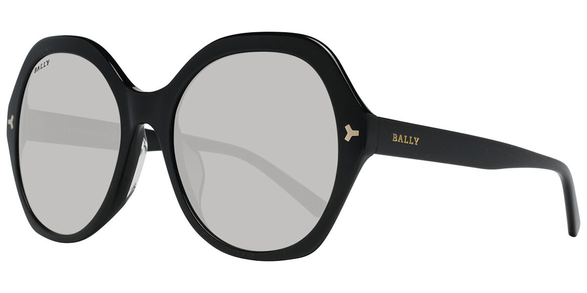 Bally BY0035H 01B Schwarze Damen Sonnenbrillen