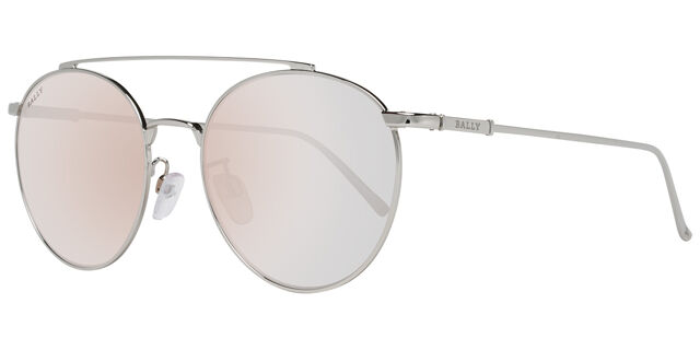 Bally Silver Sunglasses Bally Sunglasses Unisex Silver BY0094-D-16B-57  main image 2