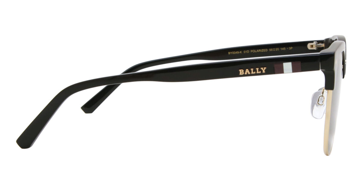 サングラス Bally Sunglasses BY0049K 01D Polarized Official Import BALLY Lunettes de soleil Homme BY0049-K 5601D, black