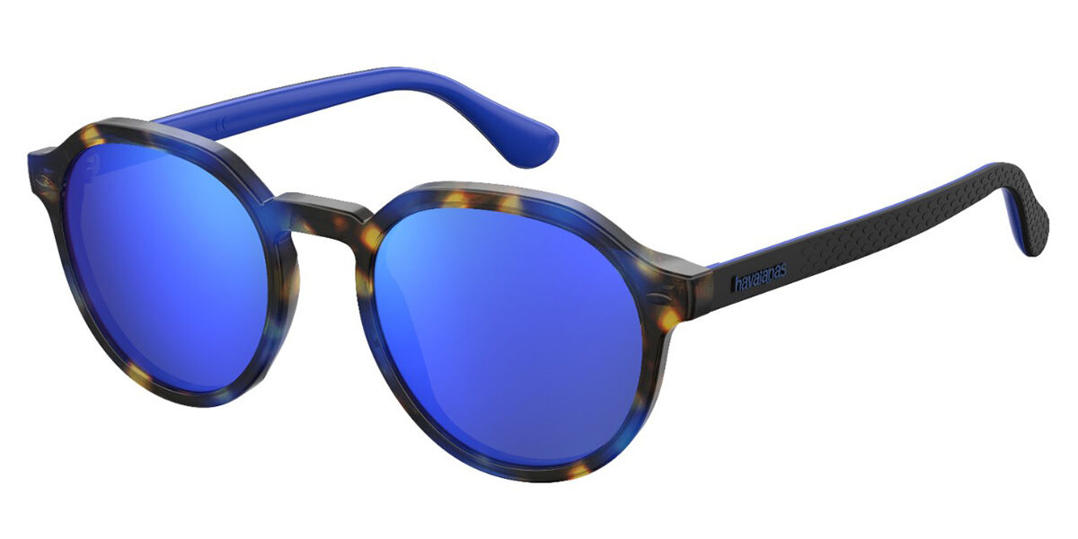 Havaianas UBATUBA IPR/Z0 Sunglasses Havana Blue | VisionDirect Australia