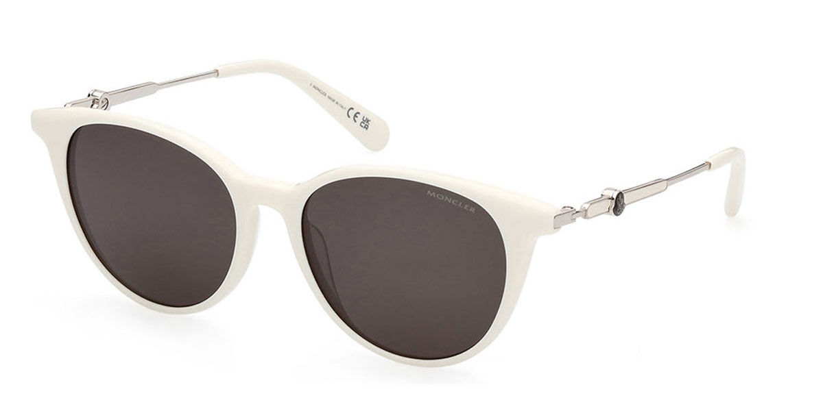 Moncler white sunglasses Clearance