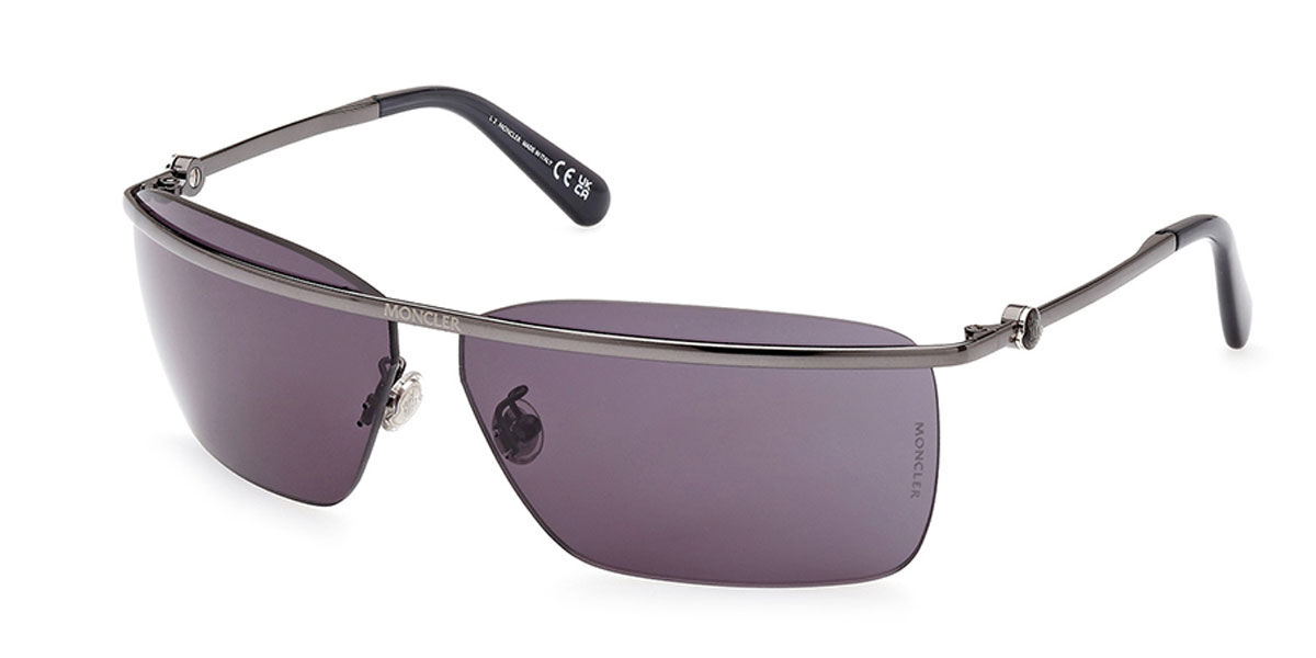Gafas de Sol Moncler ML0257 NIVELER 08A Gris Oscuro | SmartBuyGlasses