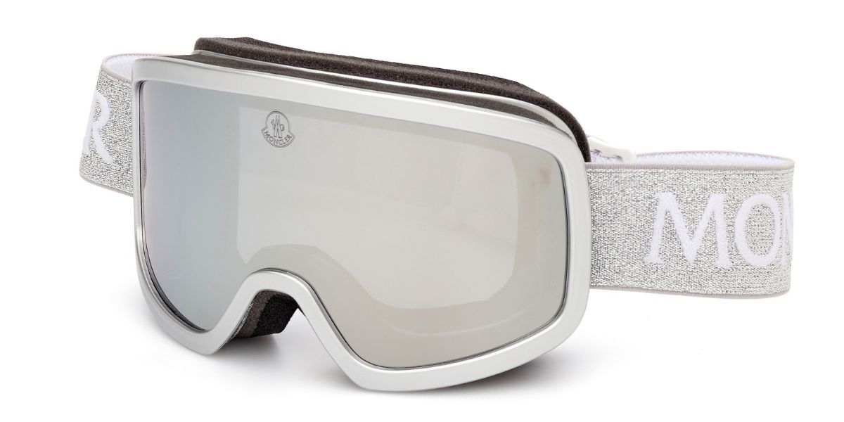 MONCLER LUNETTES Terrabeam Snow Goggles in Gray