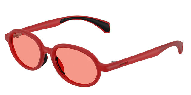 Moncler ME8006 CAPRICE 5005F5 Oval Opaque Milky Red  display picture 1