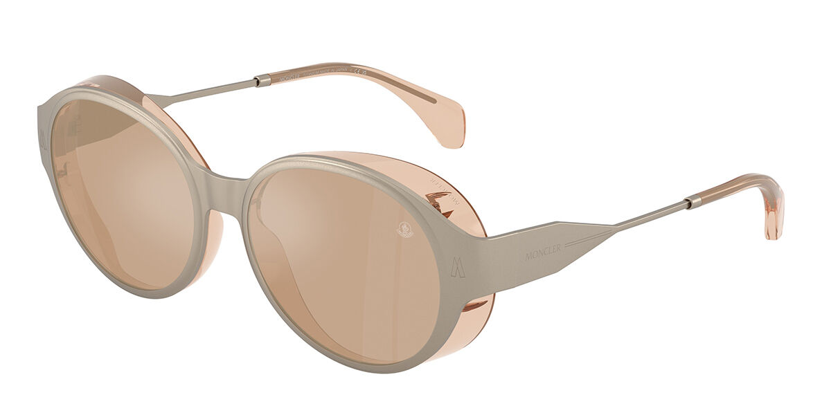 Moncler ME4005T AUROS 10035A 54 Bruna Solglasögon Män