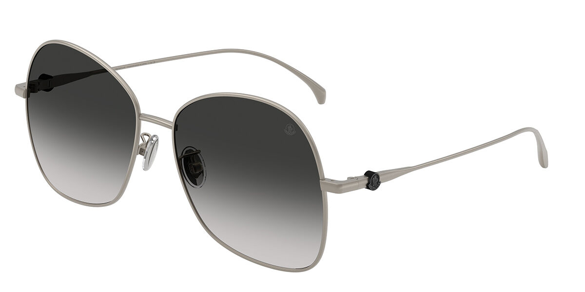 Moncler ME4019T VEYRA 10043C Women’s Sunglasses Silver Size 59