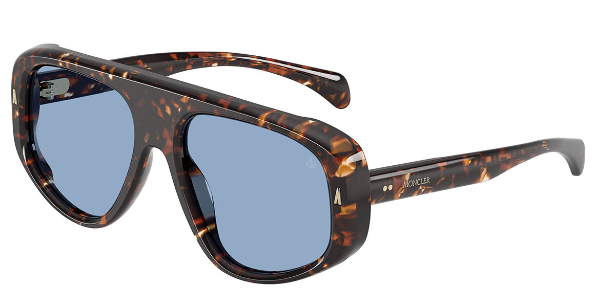 Moncler ME6035U AURON 304880 Men's Sunglasses Tortoiseshell Size 57