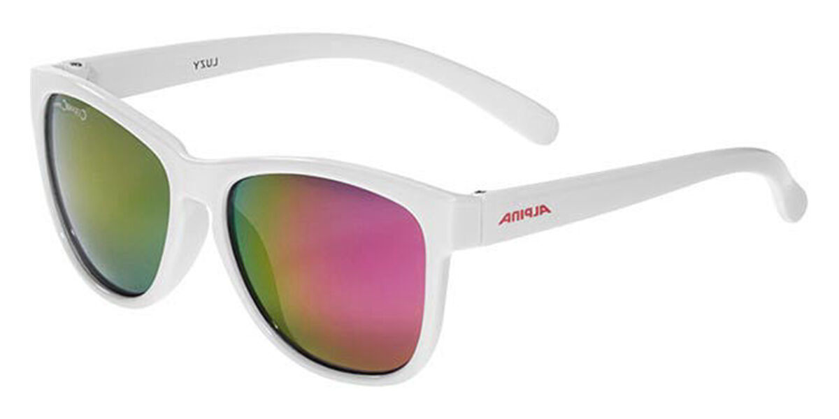 Photos - Sunglasses Alpina Luzy Kids A8571310 Men's  White Size 48 