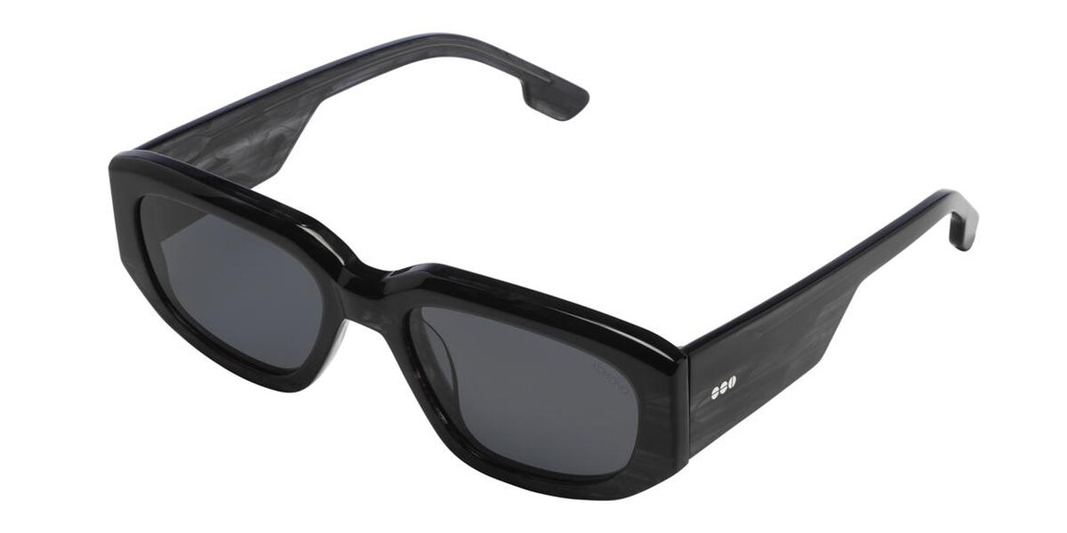 Komono Rex Polarized S8301 Sunglasses Shiny Black | VisionDirect Australia