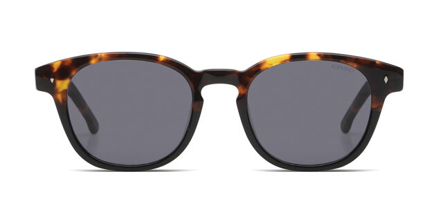 Komono Tortoise Shell Sunglasses Komono | Ana | Tortoise & Graphite Green Lens Sunglasses  main image 4