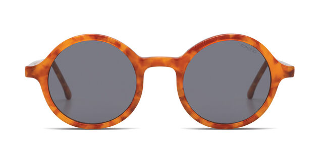 Komono Franklin/S S1403 Round Caramel Brown Sunglasses  display picture 3