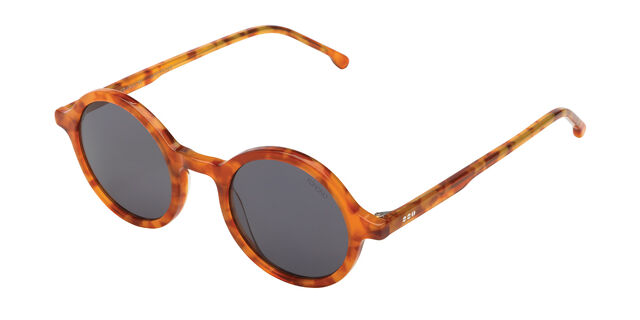 Komono Franklin/S S1403 Round Caramel Brown Sunglasses  display picture 3