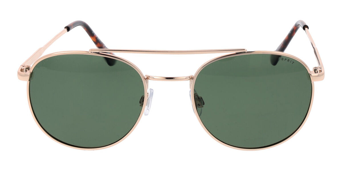 Esprit Et39220p Polarized 547 Men's Sunglasses Gold Size 53