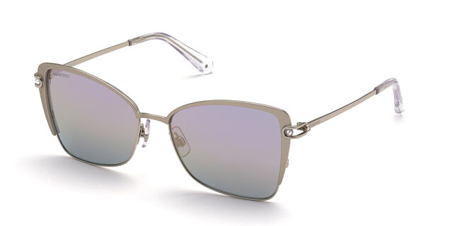 Swarovski SK0314 17Z Butterfly Palladium Silver Sunglasses  display picture 2