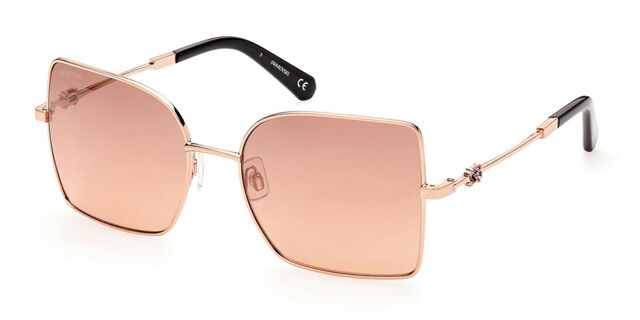 Swarovski SK0353 33F Butterfly Rose Gold Sunglasses  display picture 1
