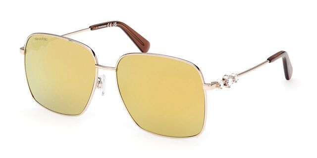 SWAROVSKI Square Gold Shades Swarovski | Accessories | Swarovski Square Gold Shades  main image 4