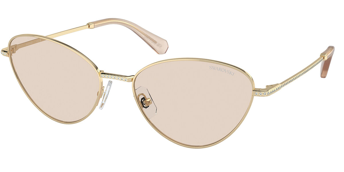 Swarovski SK7014 4013M4 Women's Sunglasses Gold Size 58