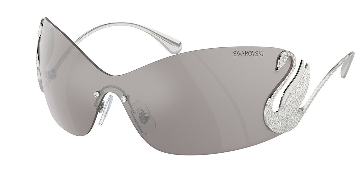 Swarovski SK7020 40016G Women's Sunglasses Silver Size 134