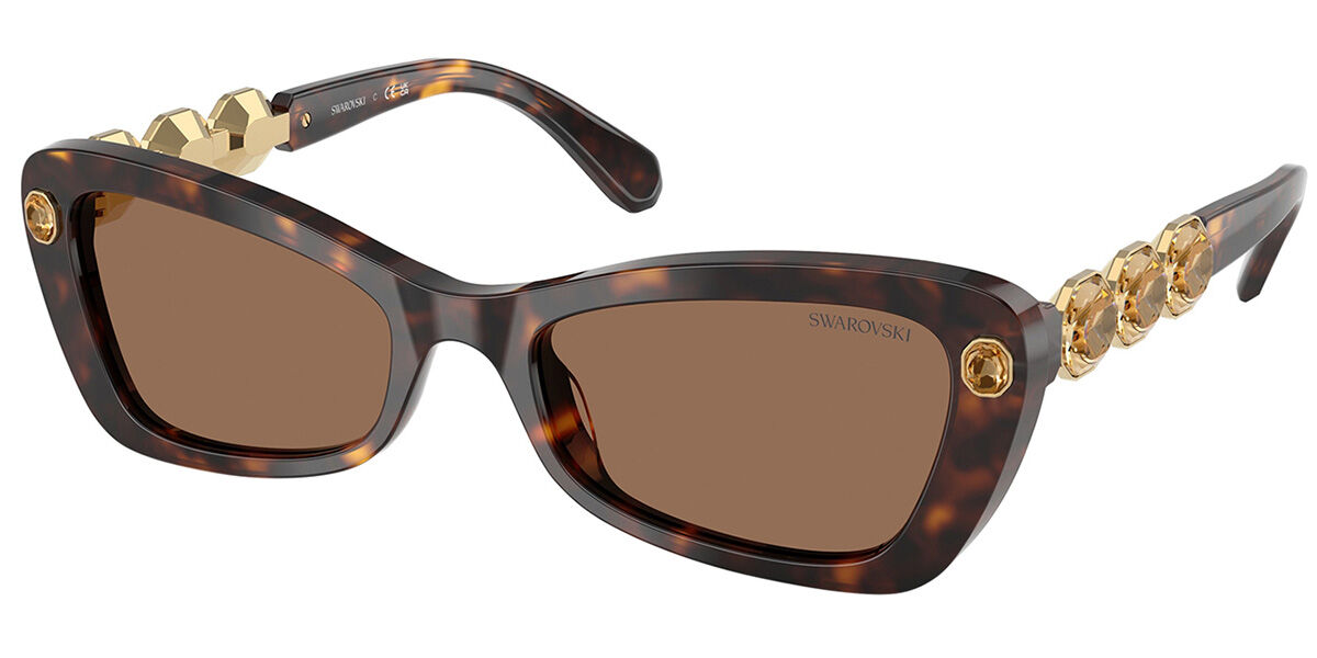 Swarovski SK6033 100273 Women's Sunglasses Tortoiseshell Size 54