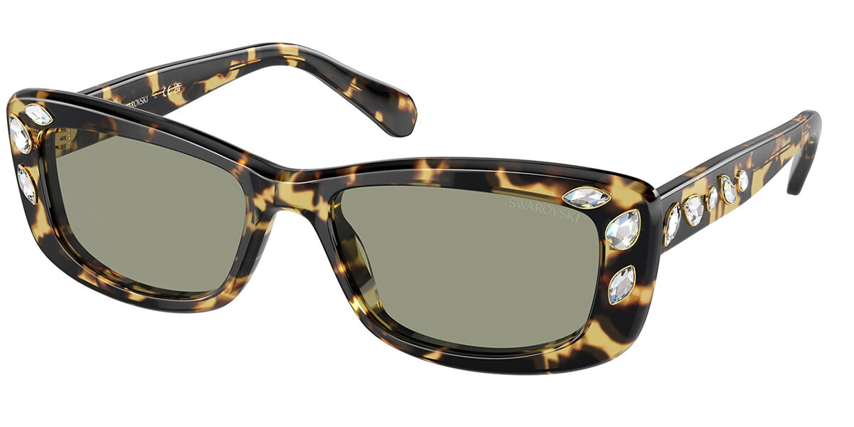 Swarovski SK6008 1009/2 Women's Sunglasses Tortoiseshell Size 54