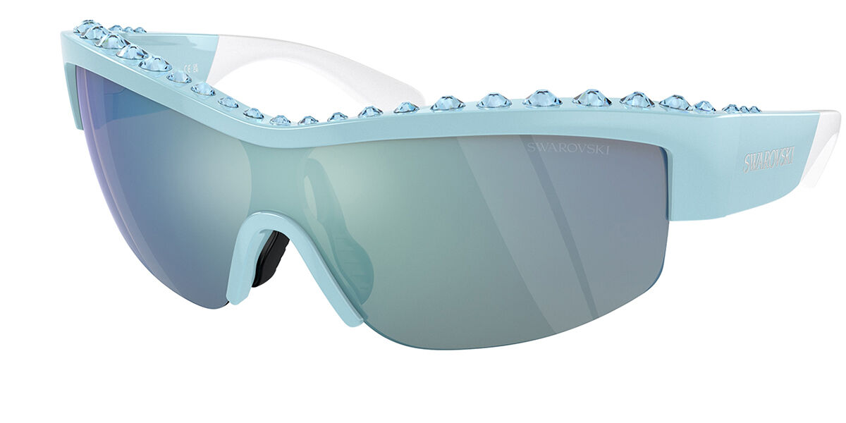 Swarovski SK6014 103655 Women's Sunglasses Blue Size 138