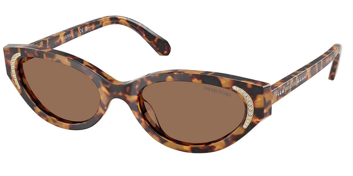 Swarovski SK6030 104073 Women's Sunglasses Tortoiseshell Size 52