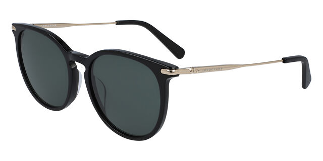 Longchamp LO646S 001 Oval Black Sunglasses | SmartBuyGlasses US display picture 3