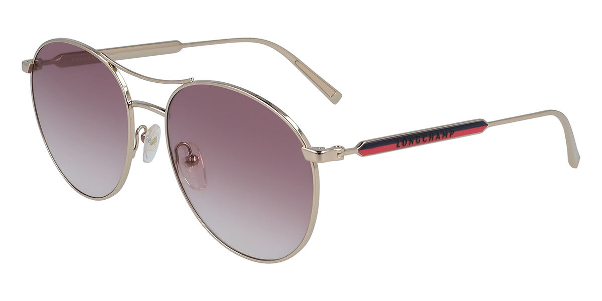 Photos - Sunglasses Longchamp LO133S 722 Women's  Gold Size 56 