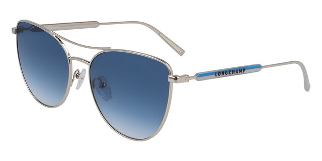 Longchamp LO134S 715 Pilot Light Gold Sunglasses  display picture 2